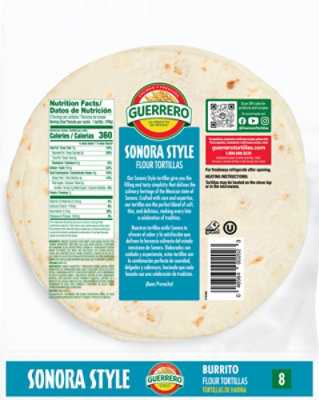 Guerrero Sonora Style Flour Burrito - 8 CT - Image 5