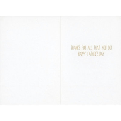 Best Dad Ever: Gold Foil Dots and Confetti Father's Day Card for Dad - Image 2