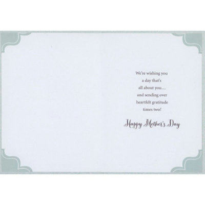 Today is For Doing the Things You Enjoy Most: Gardening Tools Mother's Day Card for Mother from Both of Us - Image 2