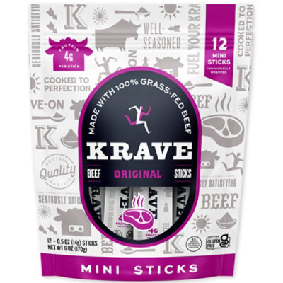 Krave Beef Stick Sonoma Style 12ct - 12 CT