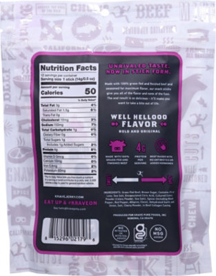Krave Beef Stick Sonoma Style 12ct - 12 CT - Image 5