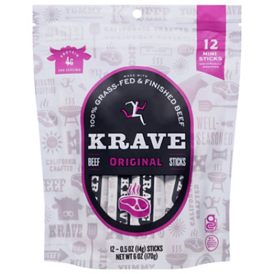Krave Beef Stick Sonoma Style 12ct - 12 CT - Image 1