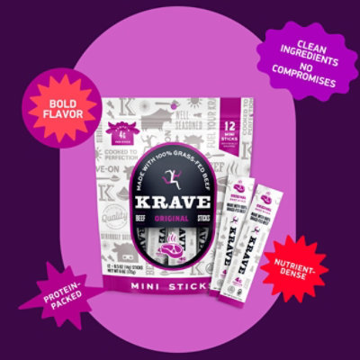 Krave Beef Stick Sonoma Style 12ct - 12 CT - Image 3