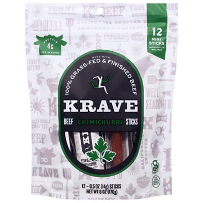 Krave Beef Stick Chimichurri 12ct - 12 CT - Image 1