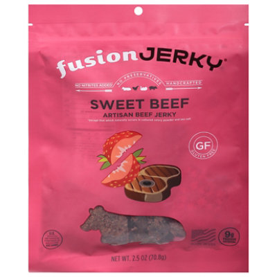 Fusion Jerky Beef Sweet 2.5oz - 2.5 OZ - Image 3