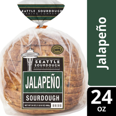 SSBC Round Sourdough Jalapeno Bread - 24 Oz - Image 1