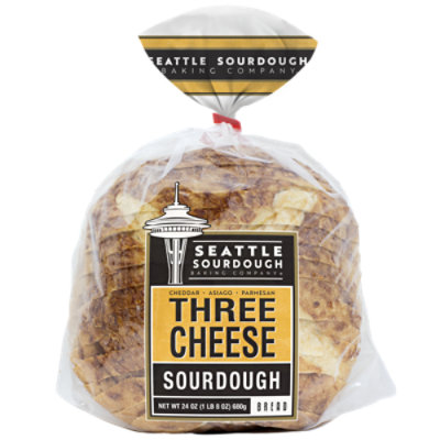 SSBC Round Cheese Sourdough Bread - 24 Oz - Image 1