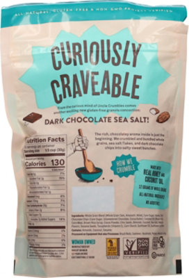 Uncle Crumbles Granola Dark Chocolate Sea Salt - 11 OZ - Image 8