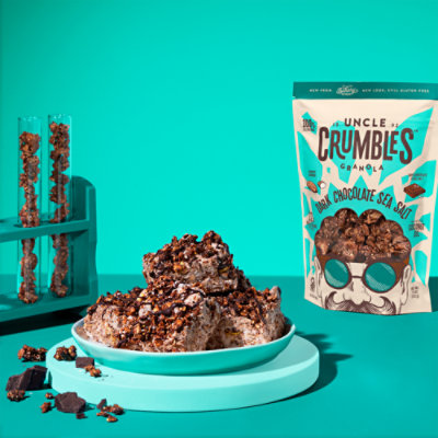 Uncle Crumbles Granola Dark Chocolate Sea Salt - 11 OZ - Image 7