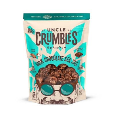 Uncle Crumbles Granola Dark Chocolate Sea Salt - 11 OZ - Image 3
