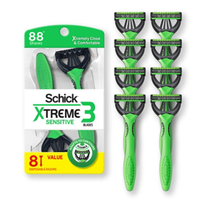 Schick Xtreme 3 Men Senstive - 8 CT - Image 1