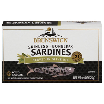 Brunswick 4.4oz S/b Sardines In Olive Oil - 4.4 OZ - Image 3