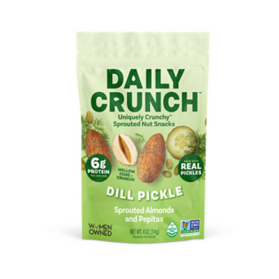 Daily Crunch Dill Pickle Almonds 4oz - 4 OZ - Image 2