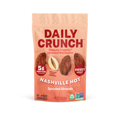 Daily Crunch Nashville Hot Almonds 5oz - 5 OZ - Image 1