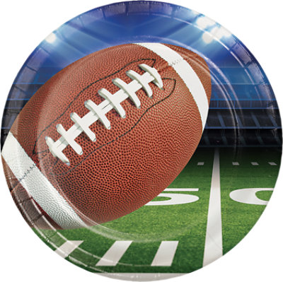 Signature Select Football Party Dinner Plates - 16 Count - Image 1