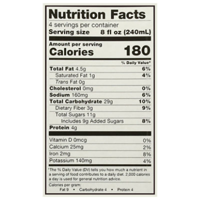 Elmhurst Oat & Cashew Milk Apple Pie Spice - 32 FZ - Image 3