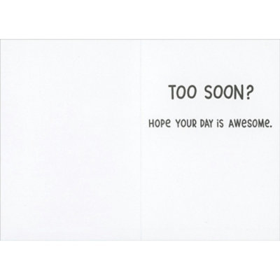Look Back and Laugh at all the Crazy Things I Did Funny Father's Day Card. - Image 2