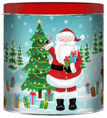 GiftPop Holiday Cheers Popcorn Tin - 21 Oz. - Image 1