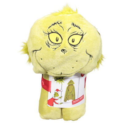 Franco Manufacturing Grinch Hooded Throw - Each - Image 1