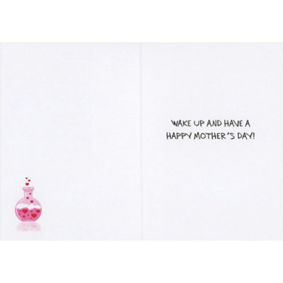 Motherhood: Scientific Experiment To Prove Sleep Isn't Crucial Funny Mother's Day Card - Image 2