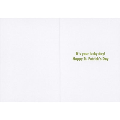 Inheritance From Nigeria Pot of Gold Funny St. Patrick's Day Card - Image 2