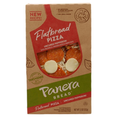 Panera Bread Uncured Pepperoni Flatbread Pizza - 11 OZ - Image 3