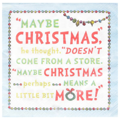 Amscan The Grinch Lunch Napkins 16 Count - Each - Image 2