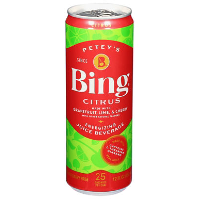 Peteys Bing Citrus Energizing Juice - 12 FZ - Image 1