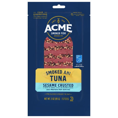 Acme Ahi Tuna Smoked Sesame Crusted - 3 OZ - Image 3