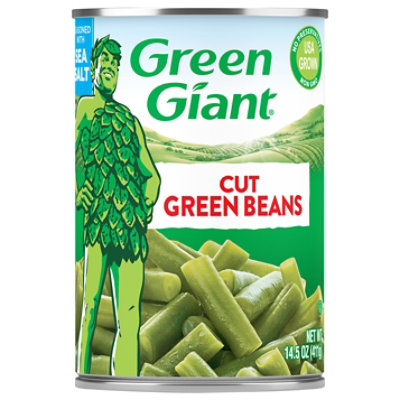 Green Giant Cut Green Beans Seasoned With Sea Salt - 14.5 Oz - Image 1