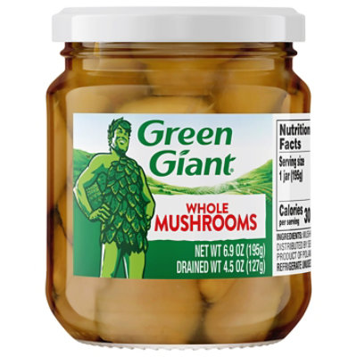 Green Giant Sliced Mushrooms 4.5oz Jar - 4.5 OZ - Image 1