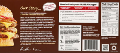 Bubba Burger Smashed Frozen Burger - 32 Oz - Image 5
