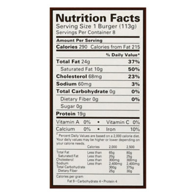 Bubba Burger Smashed Frozen Burger - 32 Oz - Image 3