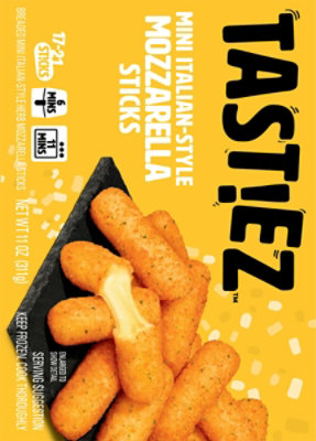 TASTIEZ Mini Italian Style Mozzarella Sticks - 11 Oz - Image 5