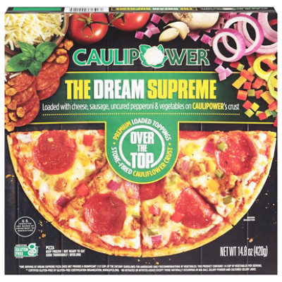 Caulipower Pizza Over The Top Dream Supreme - 14.8 OZ - Image 1