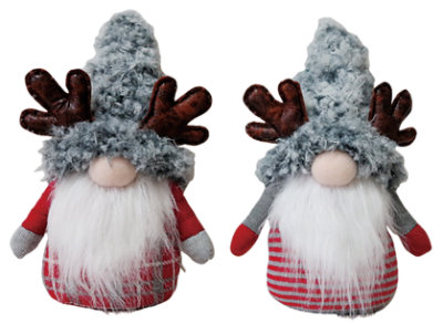 Signature SELECT 12.5 Inch Fuzzy Hat Antler Gnome Styles May Vary - Each - Image 1