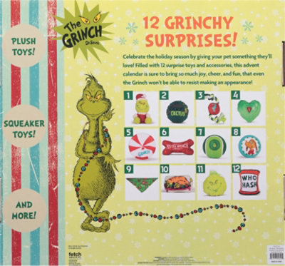 Fetch Grinch Cat Advent Calendar - Each - Image 3
