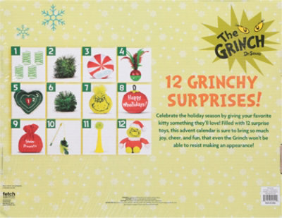Fetch Grinch Cat Advent Calendar - Each - Image 3