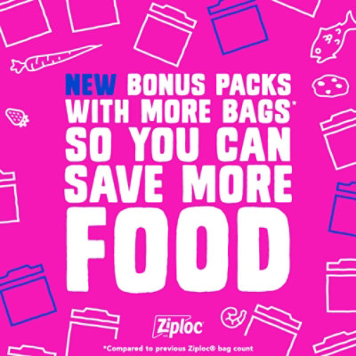 Ziploc Freezer Bags Quart - 24 CT - Image 3