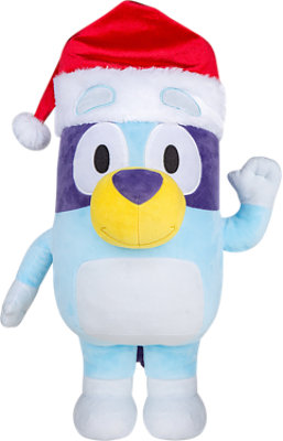 Gemmy Industries Bluey In Santa Hat Porch Greeter - Each - Image 1