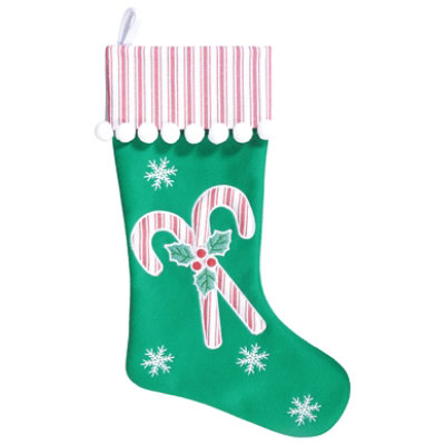 Ssel Candy Cane Joy Orn Stockng - EA - Image 3