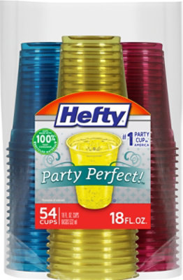 Hefty Party Perfect Tinted Cups 18 Oz - 54 CT - Image 4