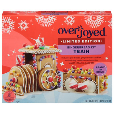 Overjoyed Train Gingerbread Kit - 28.8 Oz - Image 2