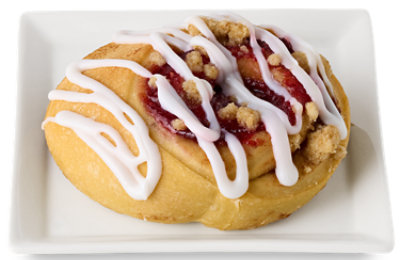 Raspberry Streusel Cinnamon Roll 1 Count - EA - Image 1