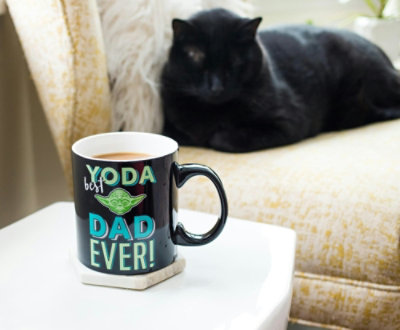 Silver Buffalo Star Wars "Yoda Best Dad Ever" Ceramic Mug | Holds 20 Ounces | Toynk Exclusive - Image 4