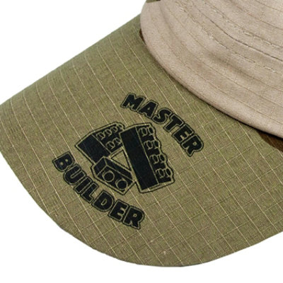 Toynk Master Builder Camo Hat | Green & Brown Cap for BRICK Fans | Adjustable Size - Image 4