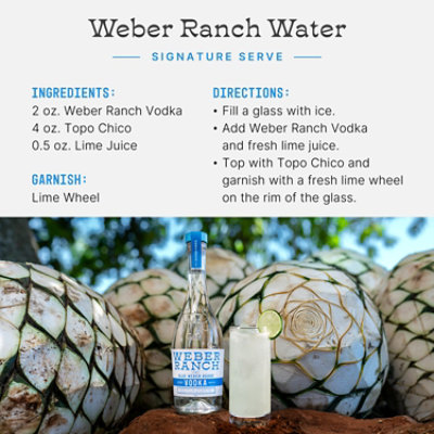 Weber Ranch 1902 Vodka 750 Ml - 750 ML - Image 5