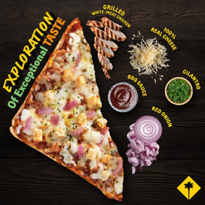 California Pizza Kitchen Crispy Thin Crust Barbeque Chicken Frozen Pizza Box 5.9oz - 5.9 OZ - Image 2