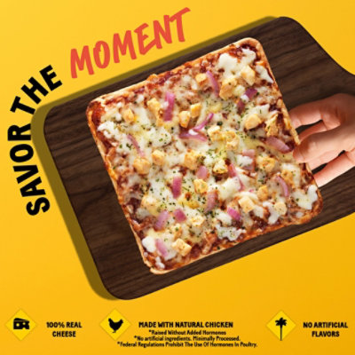 California Pizza Kitchen Crispy Thin Crust Barbeque Chicken Frozen Pizza Box 5.9oz - 5.9 OZ - Image 3