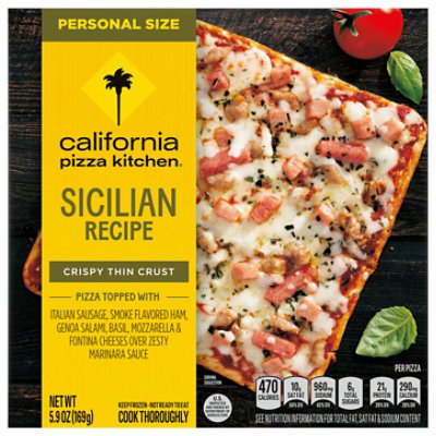 California Pizza Kitchen Sicilian Frozen Pizza Box 5.9 Oz - 5.9 OZ - Image 4